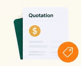 Receive a Quotation estimate